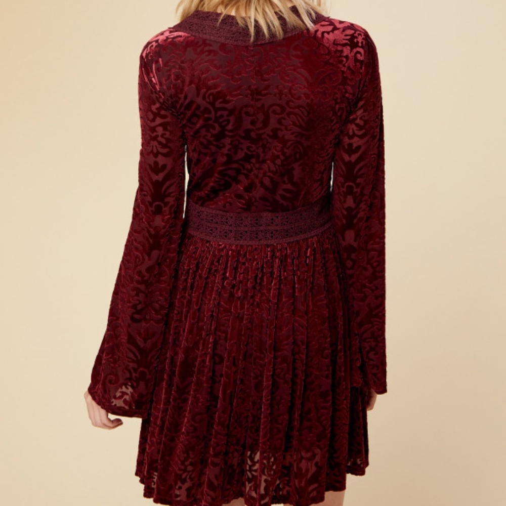 Altar'd State Marin Velvet Dress - Picture 7 of 9
